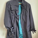 Featured thumbnail for Navy blue raincoat