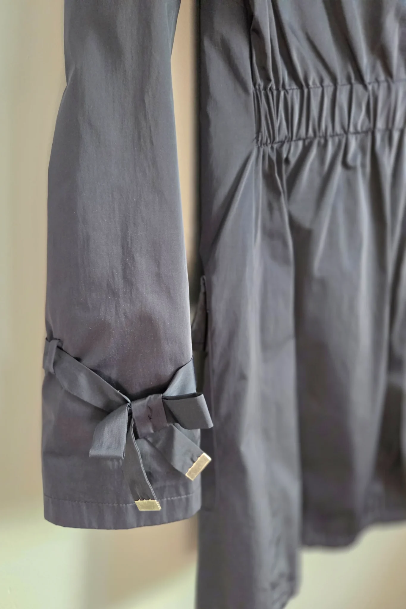 Image for Navy blue raincoat
