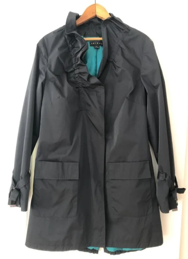 Image for Navy blue raincoat