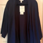 Featured thumbnail for Navy Blue Kimono Jacket