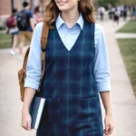 Featured thumbnail for Robe Twik Simons Robe sans manche Collège Classique Carreautée