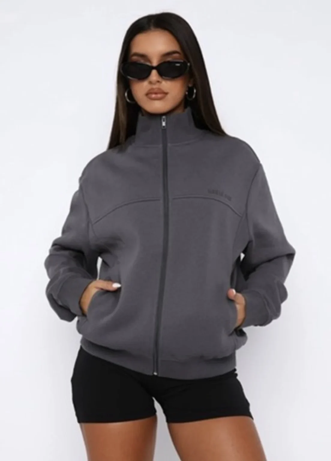 Featured image for White Fox Boutique: Zip-up jacket, sizes M/L