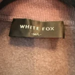 Thumbnail for White Fox Boutique: Zip-up jacket, sizes M/L
