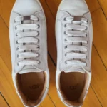 Thumbnail for UGG Milo White Leather Sneakers Low Top Women Size 7 Trainers 1019107