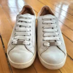 Thumbnail for UGG Milo White Leather Sneakers Low Top Women Size 7 Trainers 1019107