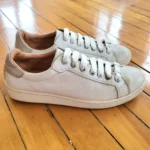 Thumbnail for UGG Milo White Leather Sneakers Low Top Women Size 7 Trainers 1019107