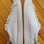 Thumbnail for UGG Milo White Leather Sneakers Low Top Women Size 7 Trainers 1019107