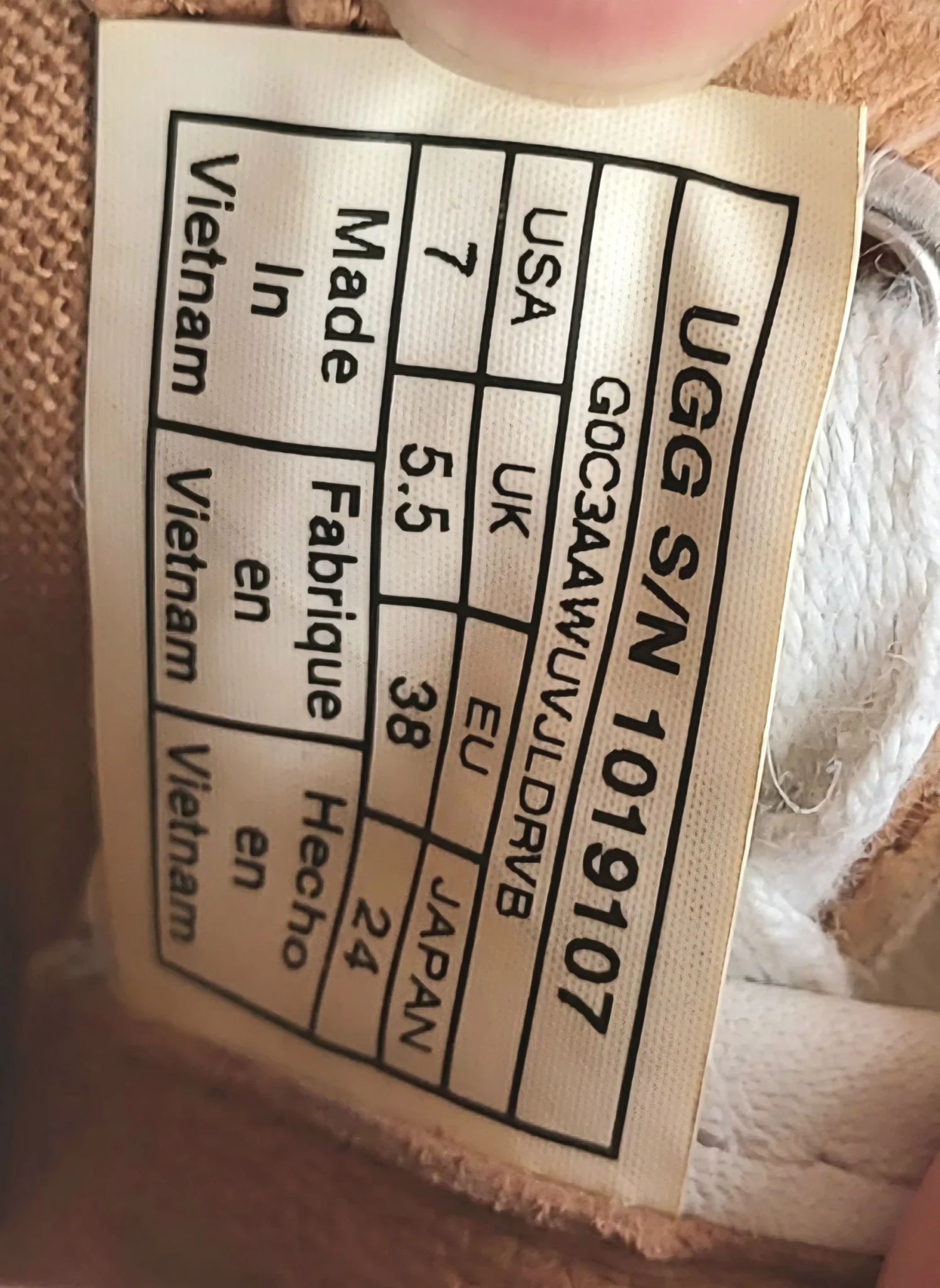 Image for UGG Milo White Leather Sneakers Low Top Women Size 7 Trainers 1019107