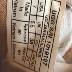 Thumbnail for UGG Milo White Leather Sneakers Low Top Women Size 7 Trainers 1019107