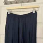 Thumbnail for Loose-fitting satin trousers