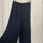 Thumbnail for Loose-fitting satin trousers