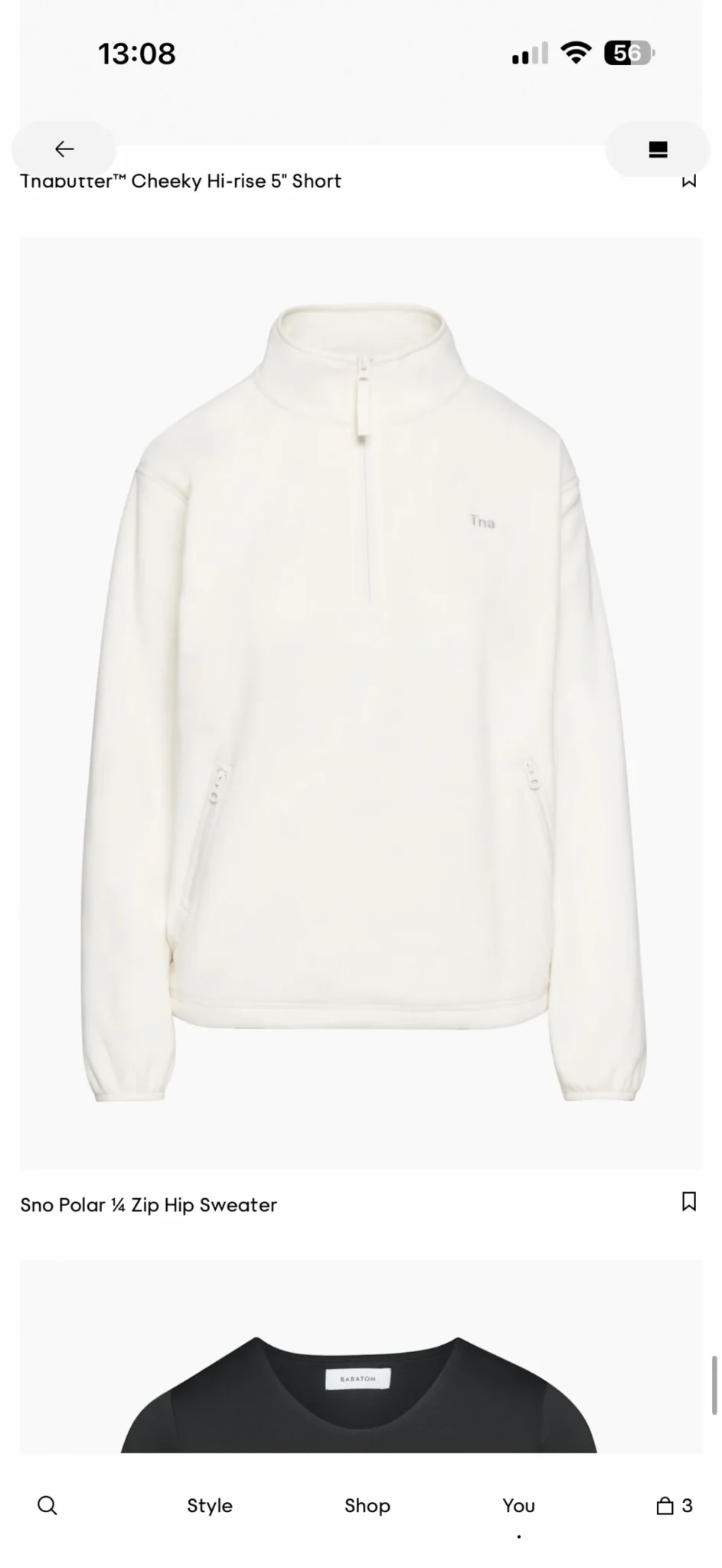 Featured image for Polartec Fleece TNA Aritzia XL Cream
