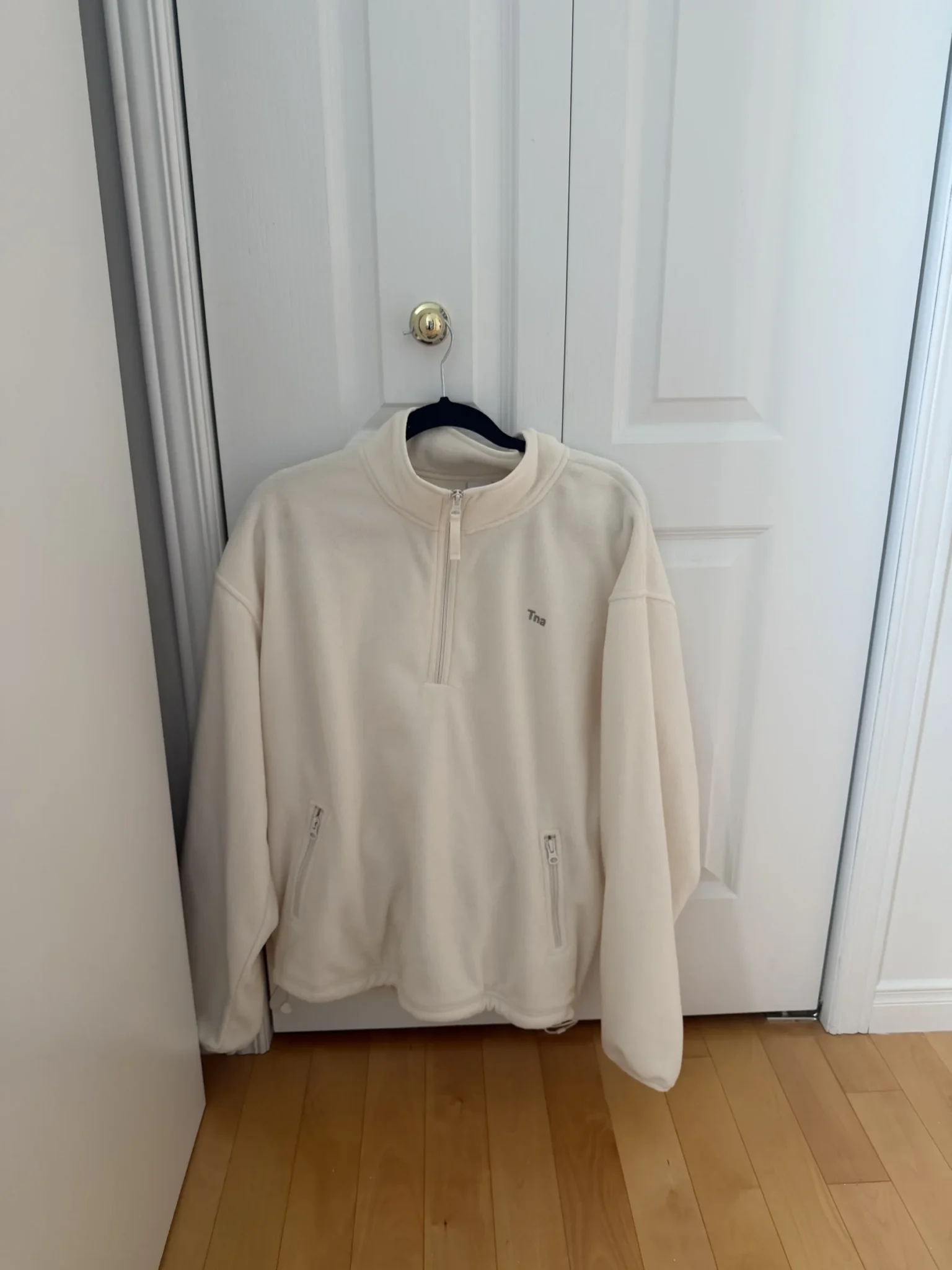 Image for Polartec Fleece TNA Aritzia XL Cream