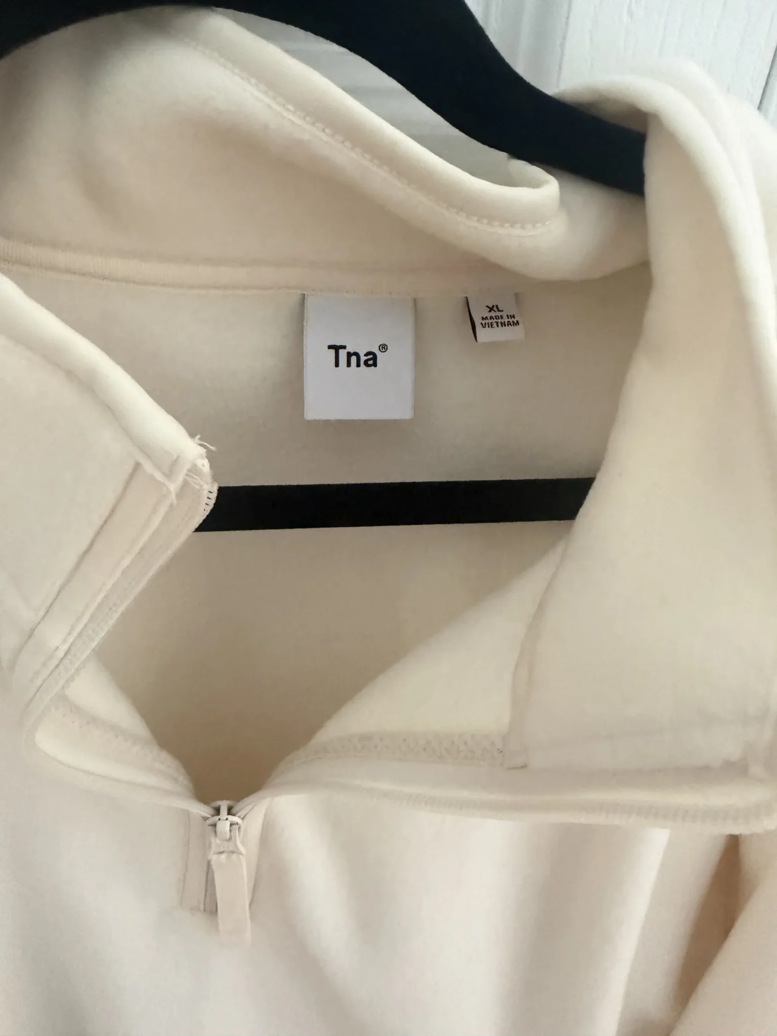 Image for Polartec Fleece TNA Aritzia XL Cream