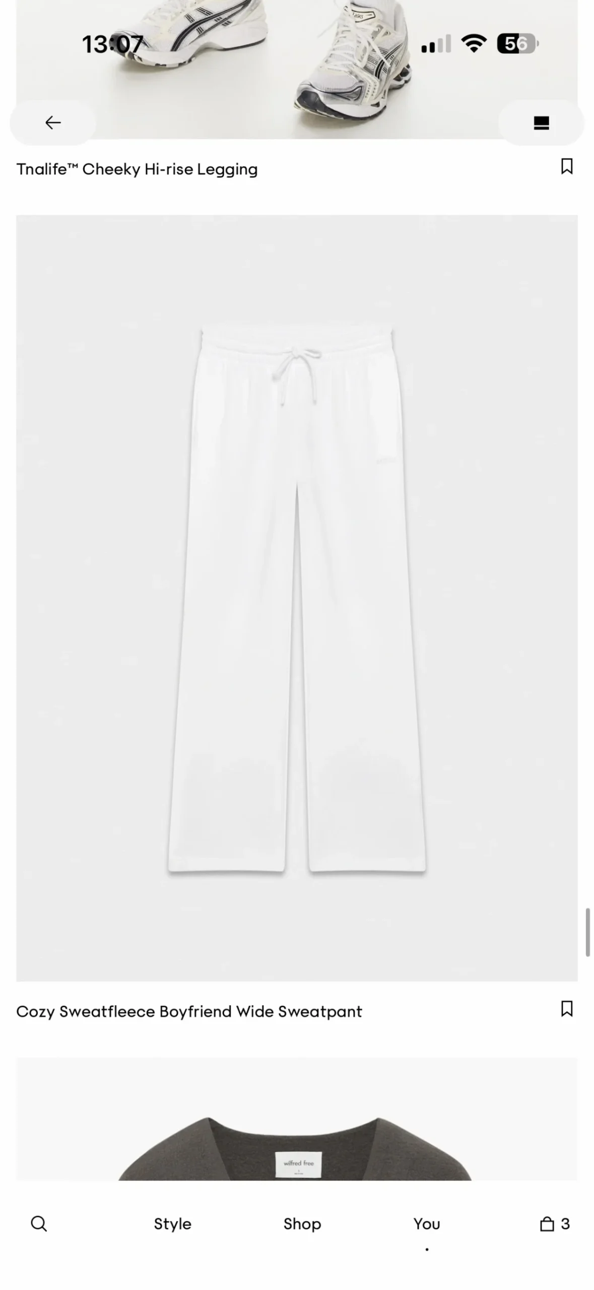 Aritzia women’s jogging bottoms, size medium Aritzia seconde main