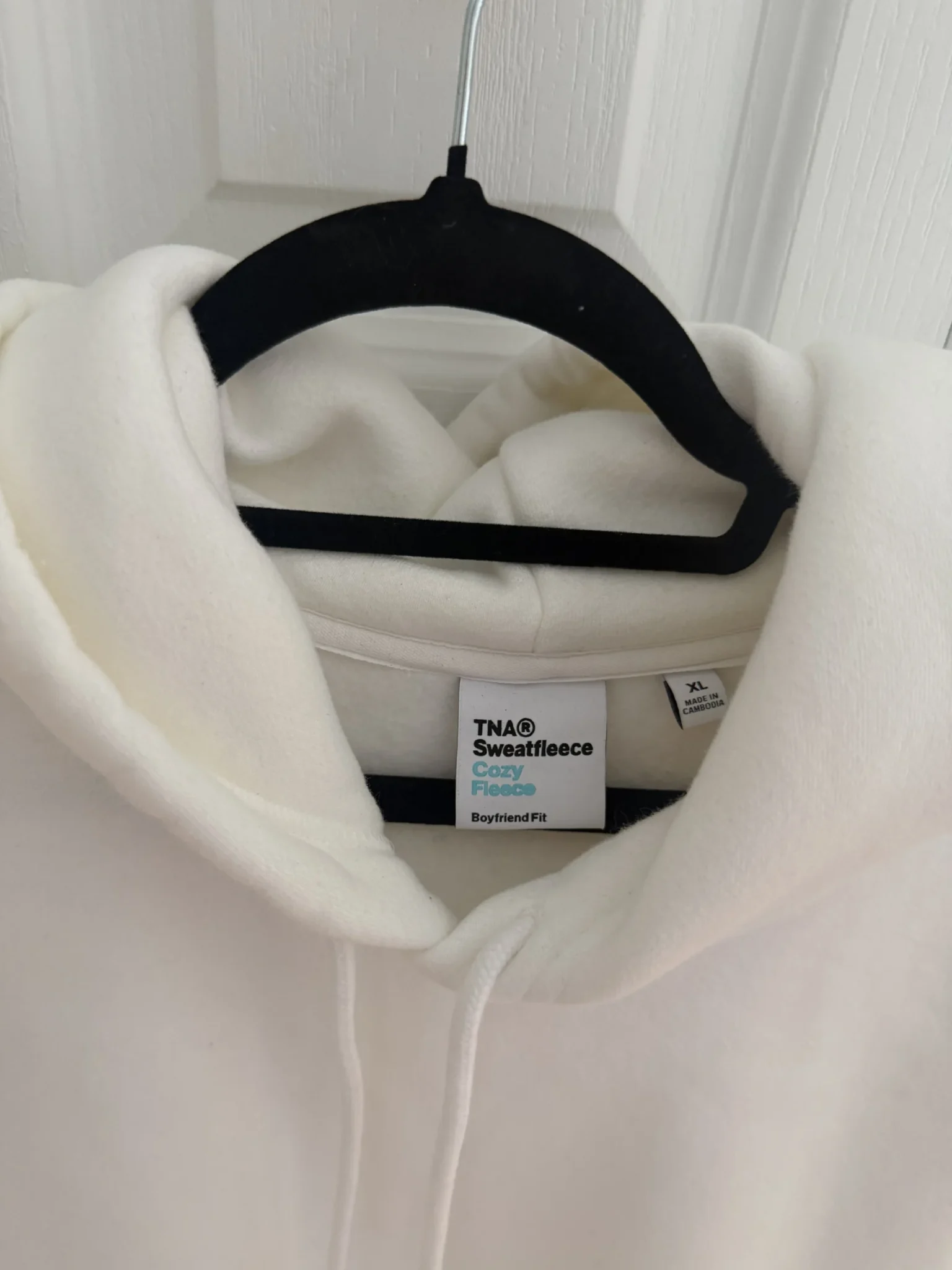 Image for Hoodie TNA Aritzia XLarge blanc