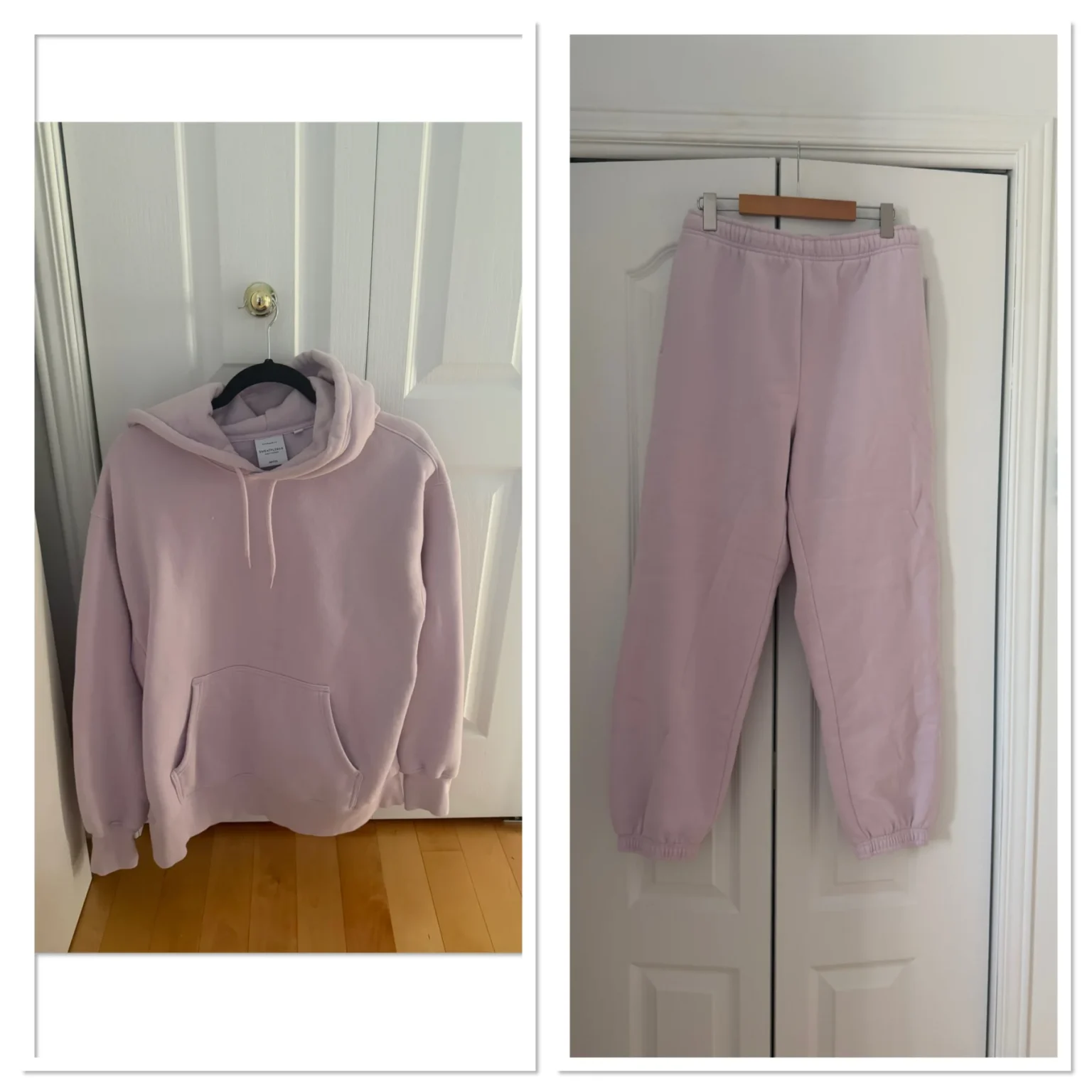 Featured image for Aritzia lilac fleece set
