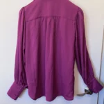 Thumbnail for Long-sleeved crepe blouse