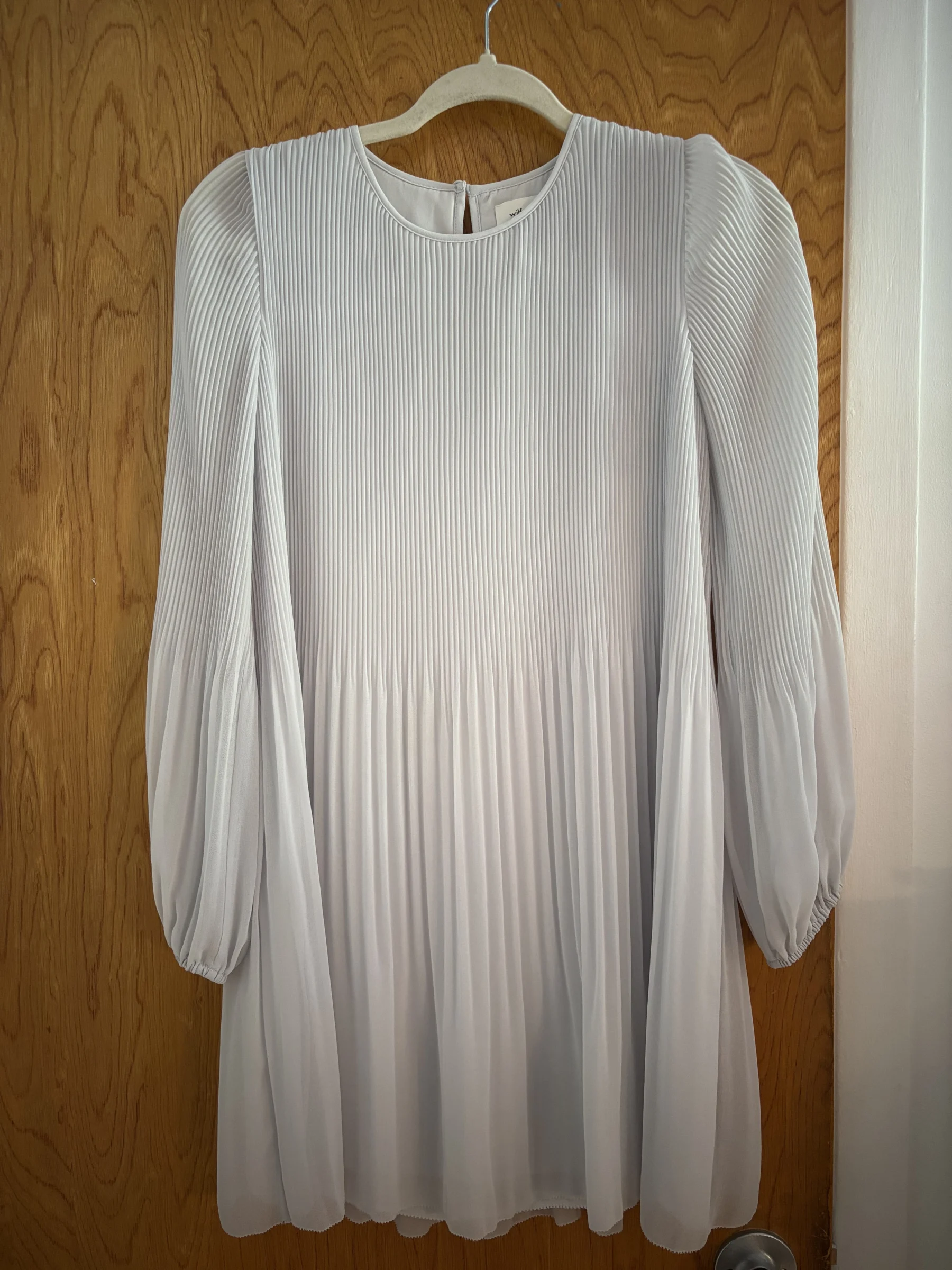 Wilfred pale blue dress Aritzia seconde main