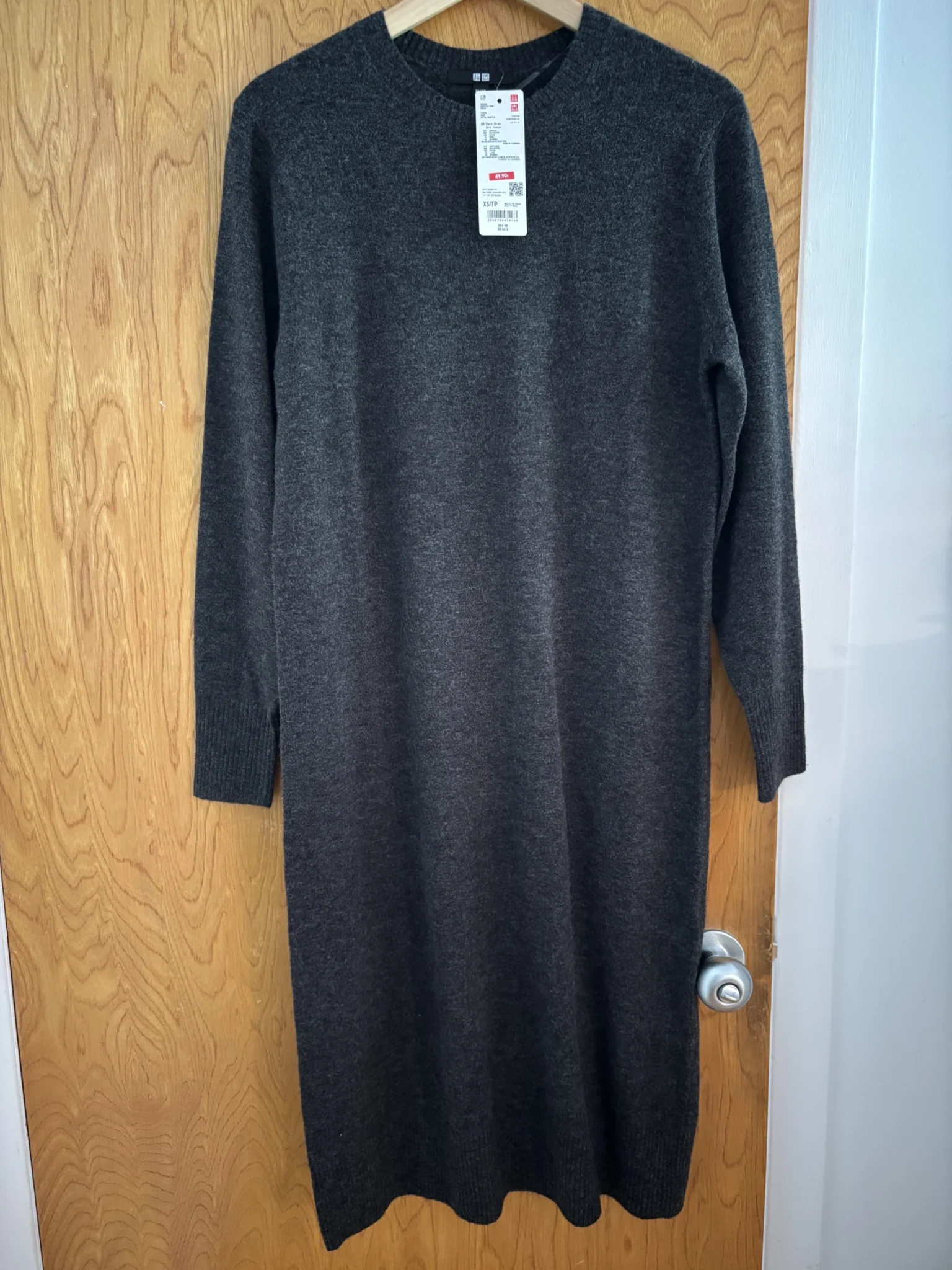 Image for Long woollen dress