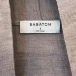 Thumbnail for Long cardigan avec poches et ceinture