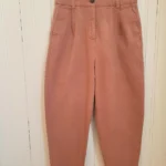 Featured thumbnail for Frank And Oak Amelia Vintage Fit Pants tapered lyocell orange Balloon pants