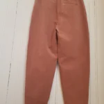 Thumbnail for Frank And Oak Amelia Vintage Fit Pants tapered lyocell orange Balloon pants