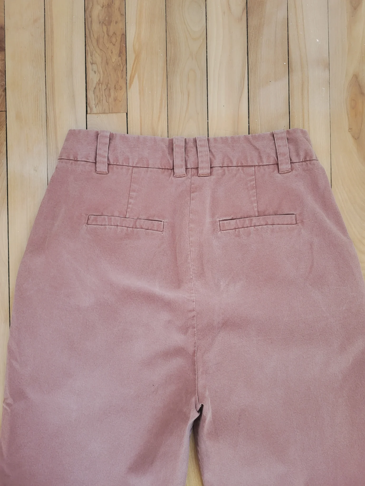 Image for Frank And Oak Amelia Vintage Fit Pants tapered lyocell orange Balloon pants