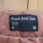 Thumbnail for Frank And Oak Amelia Vintage Fit Pants tapered lyocell orange Balloon pants