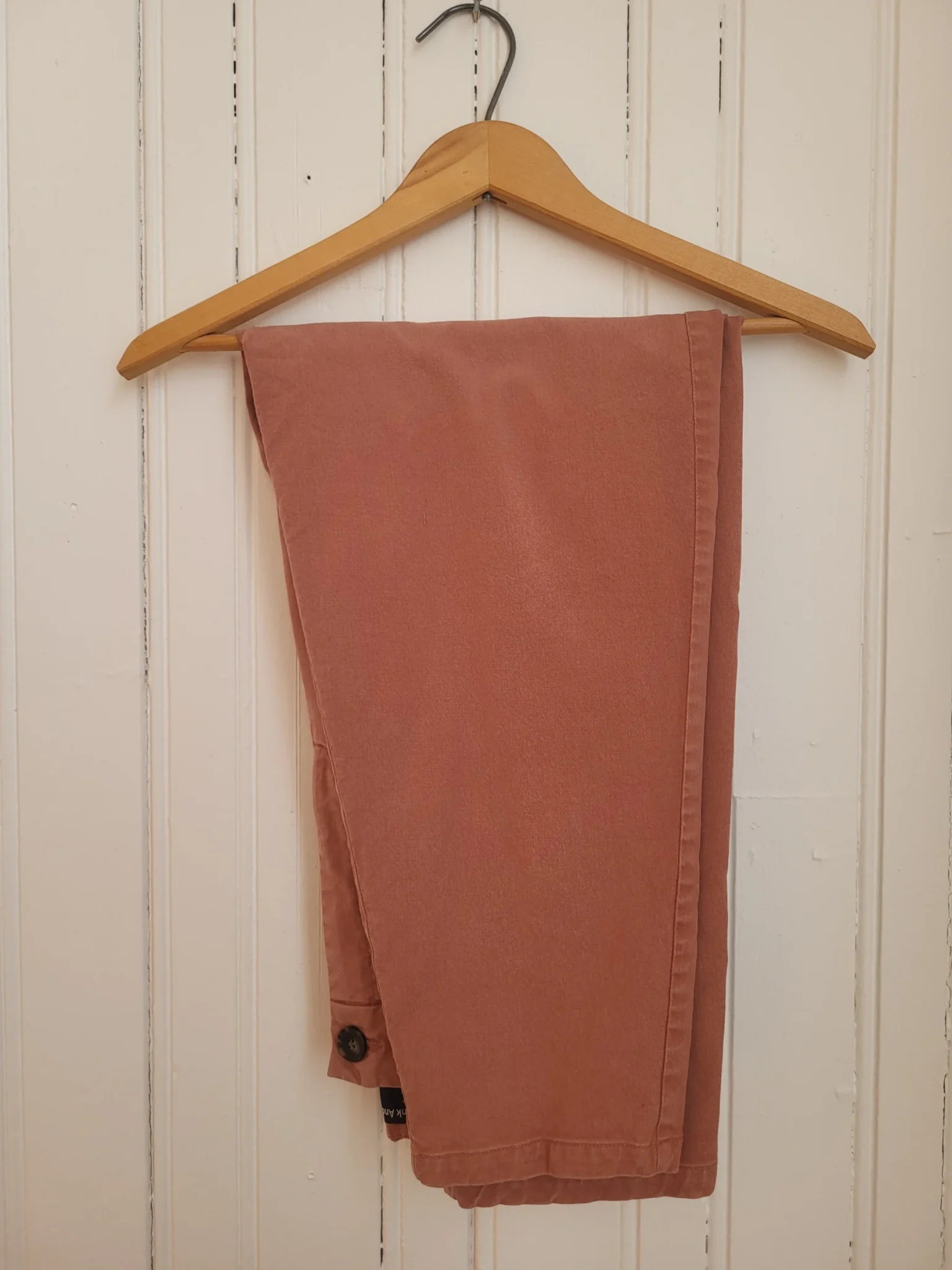 Image for Frank And Oak Amelia Vintage Fit Pants tapered lyocell orange Balloon pants