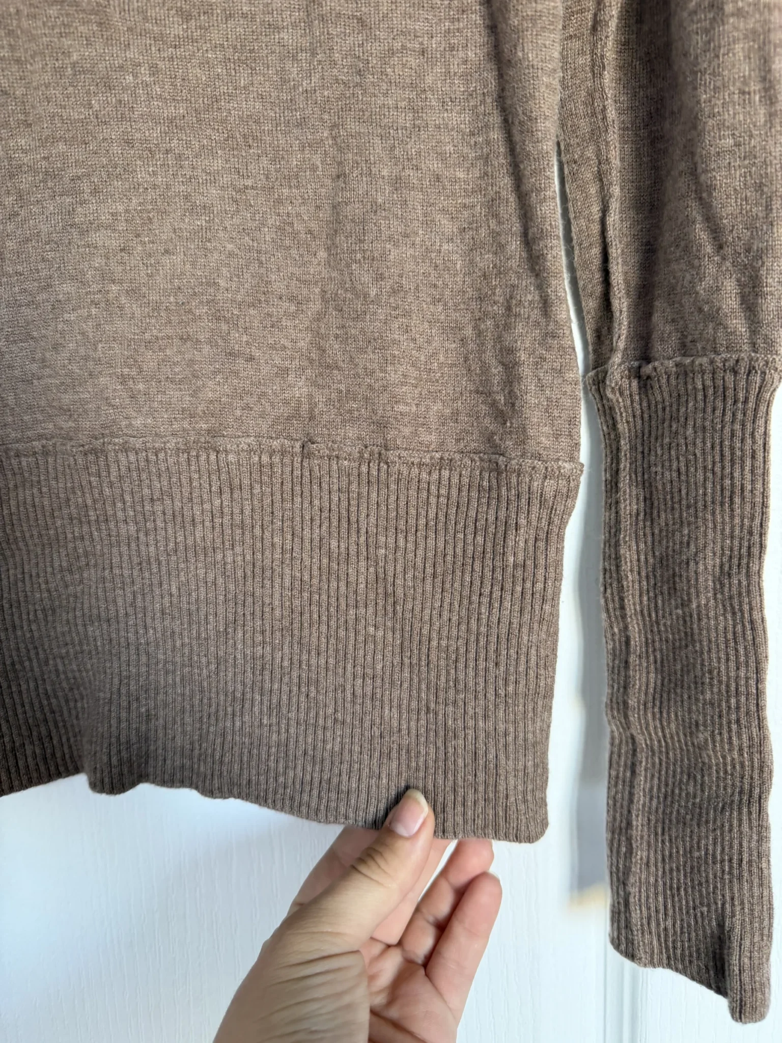 Image for Tory Burch jumper, size XS, brown, wool and cashmere