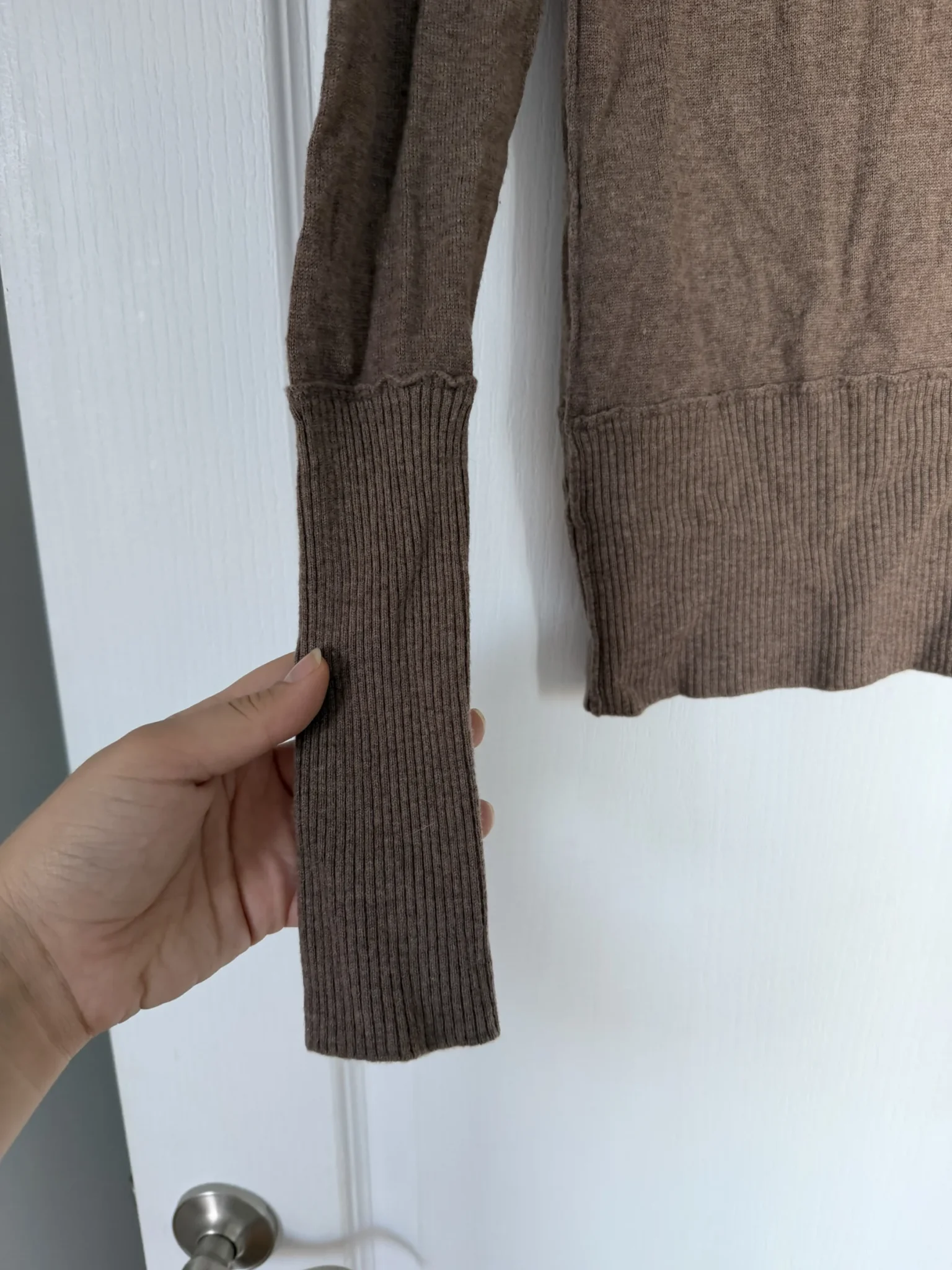 Image for Tory Burch jumper, size XS, brown, wool and cashmere