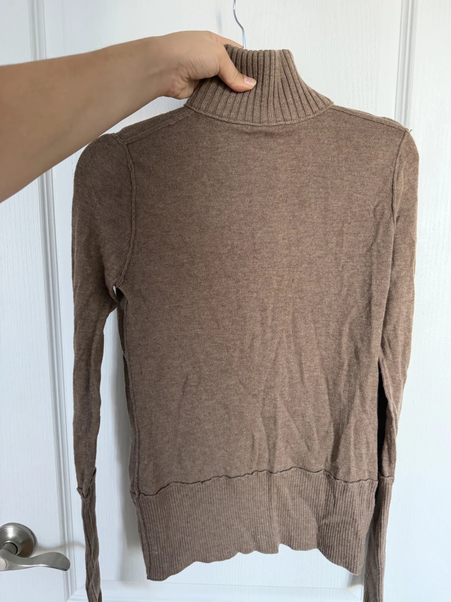 Image for Tory Burch jumper, size XS, brown, wool and cashmere