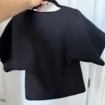 Thumbnail for Top Zara noir et boutons doré taille L