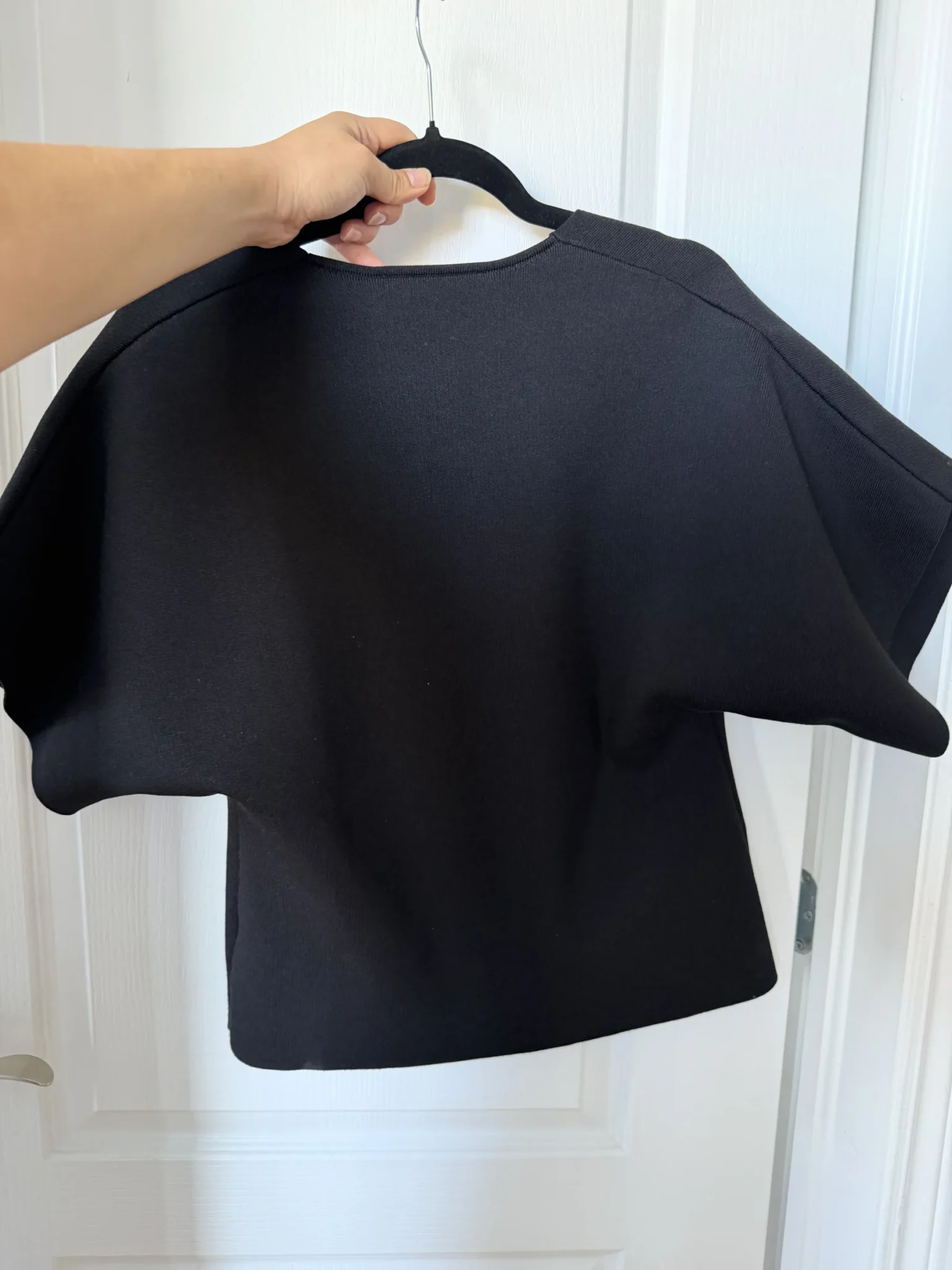 Image for Top Zara noir et boutons doré taille L