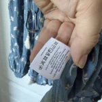 Thumbnail for Faithfull the Brand dress, size L, blue with floral print