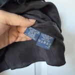 Thumbnail for Ralph Lauren silk and cotton blouse, size 6, black