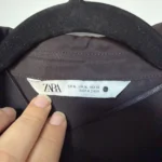Thumbnail for Black short-sleeved Zara shirt