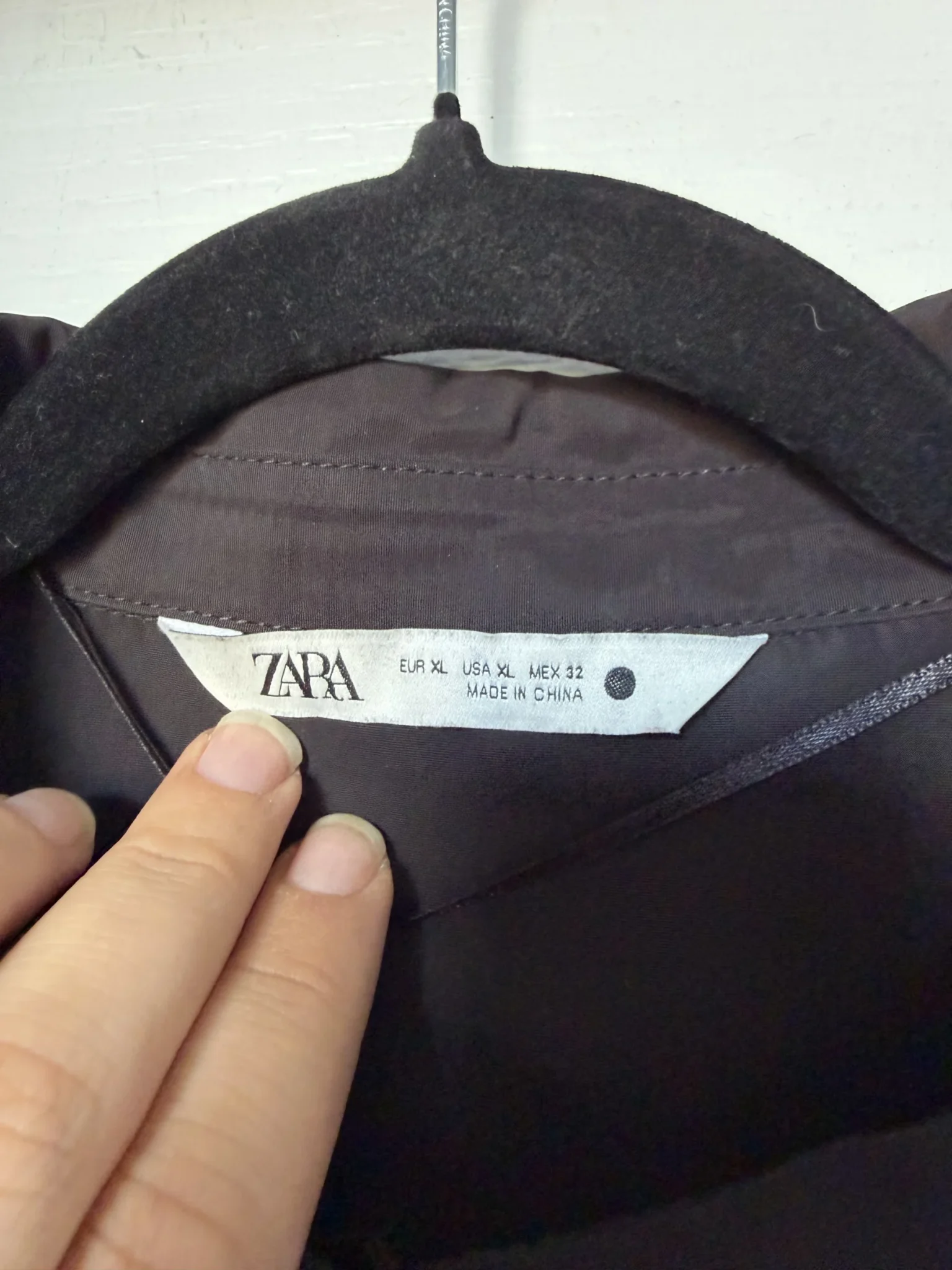 Image for Black short-sleeved Zara shirt