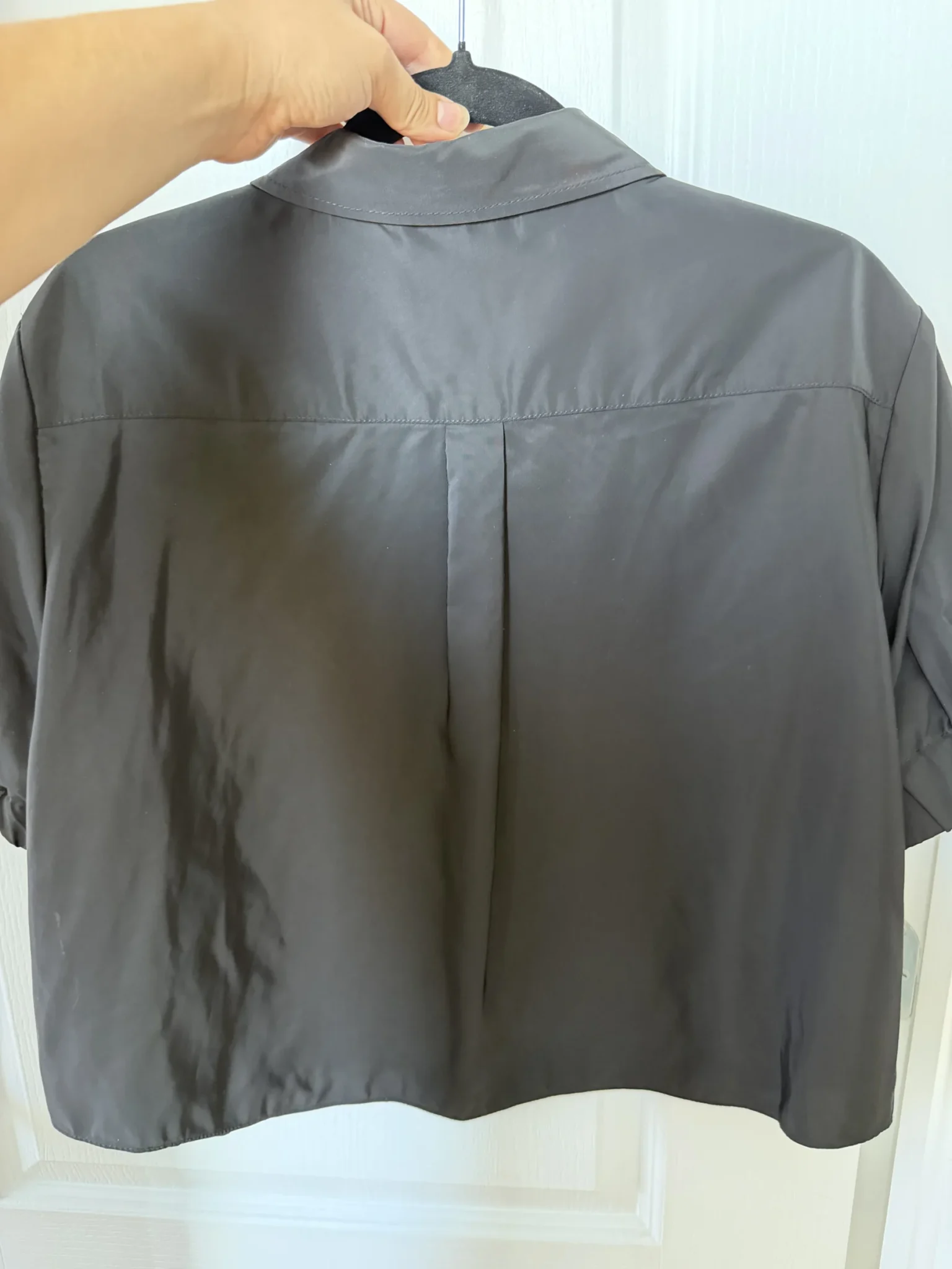 Image for Black short-sleeved Zara shirt