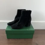 Featured thumbnail for Black suede ankle boots
