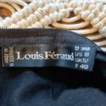 Thumbnail for Vintage peplum dress by Louis Feraud