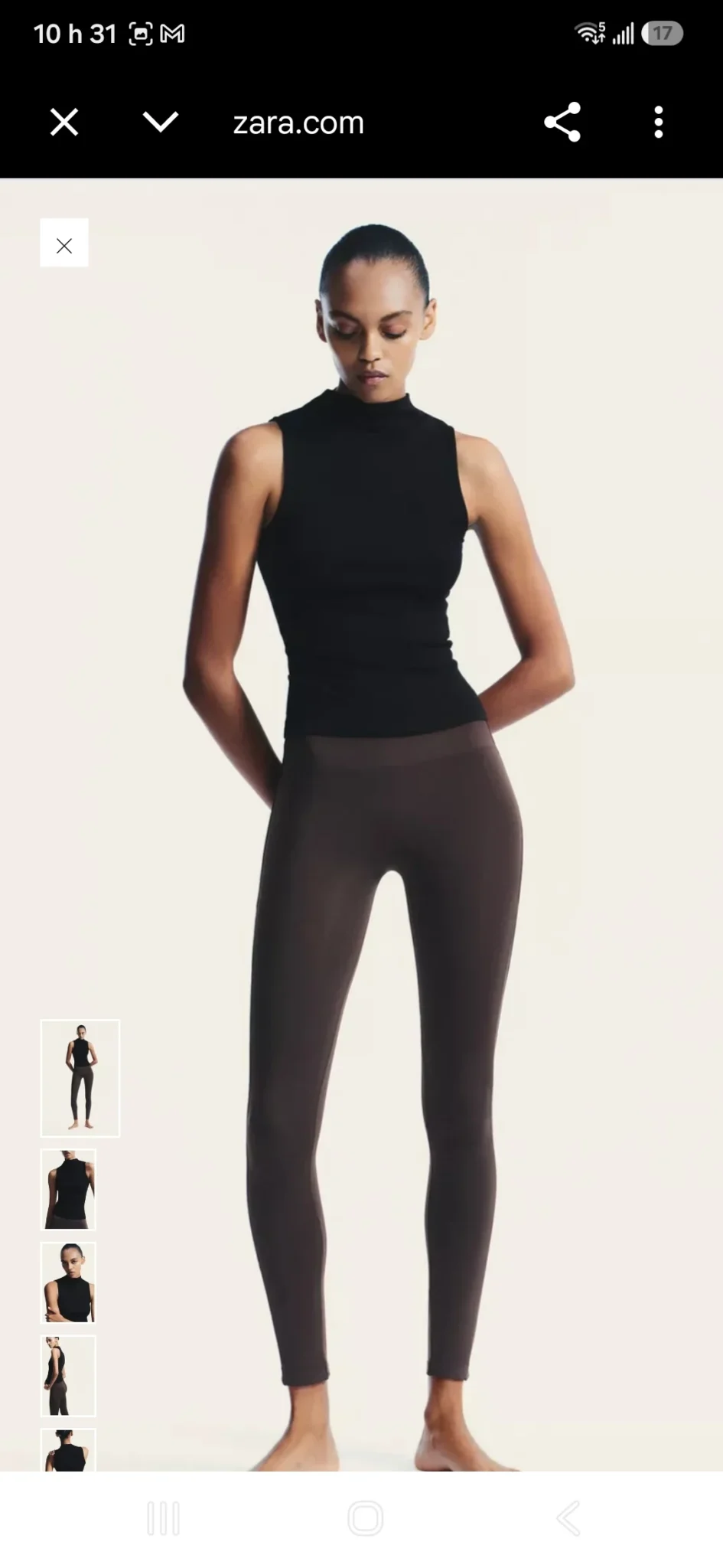 Image for 🌷Top à col cheminée - Zara