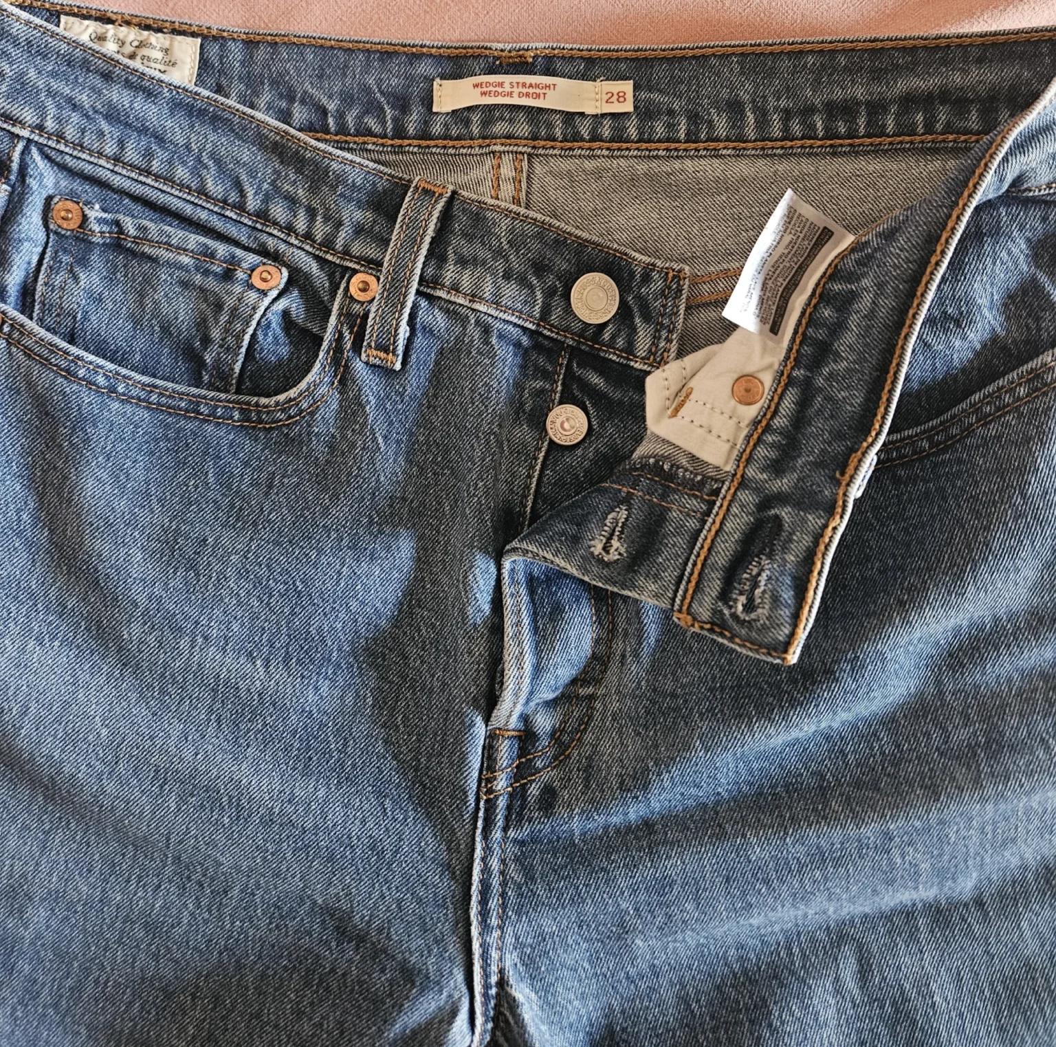 Image for Jean Levi's Ribcage Wedgie Straight W28