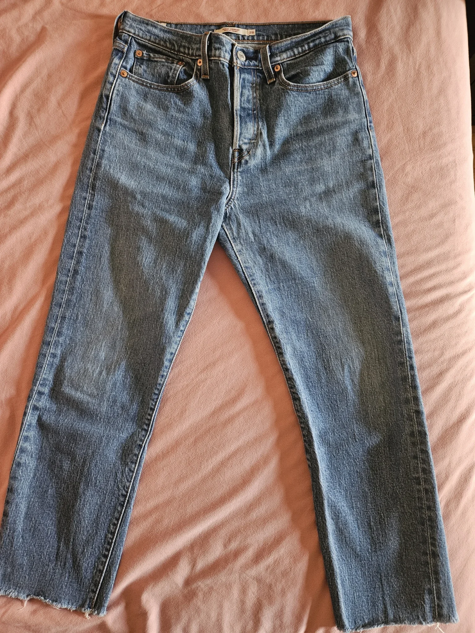 Image for Jean Levi's Ribcage Wedgie Straight W28
