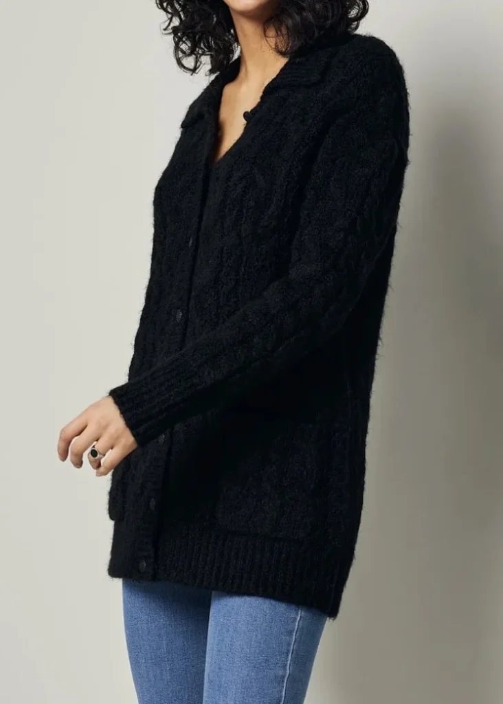 Featured image for Chunky-knit cardigan