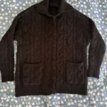 Thumbnail for Chunky-knit cardigan