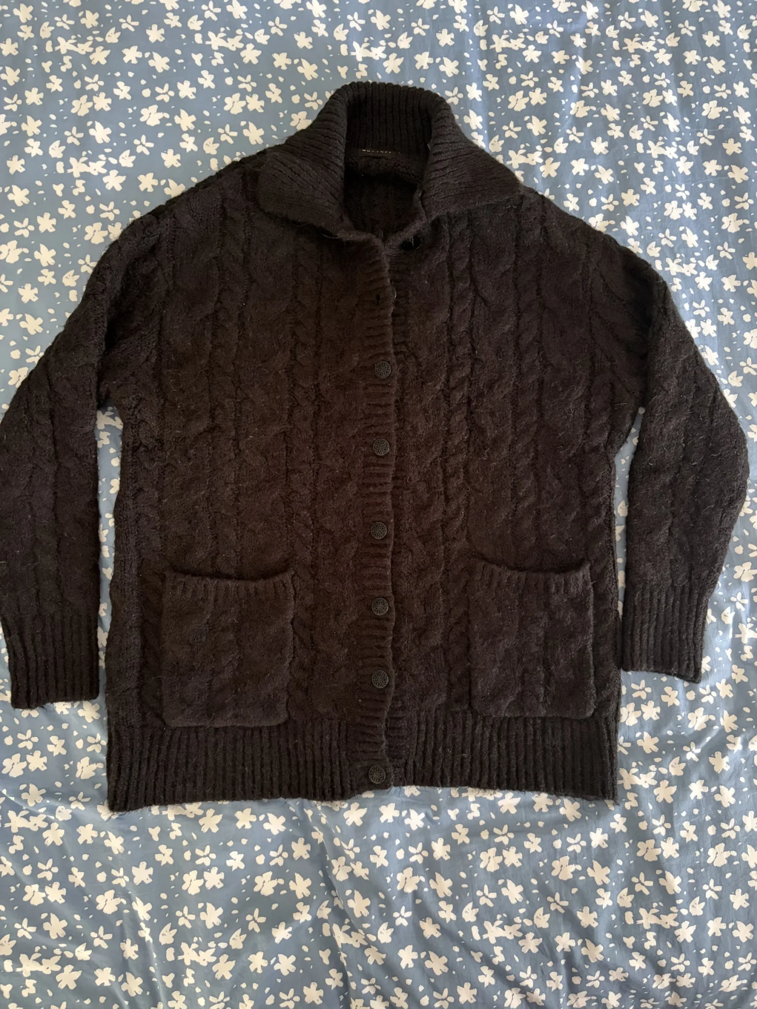 Image for Chunky-knit cardigan