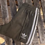 Featured thumbnail for Pantalon Adidas 3 bandes - Vert Kaki
