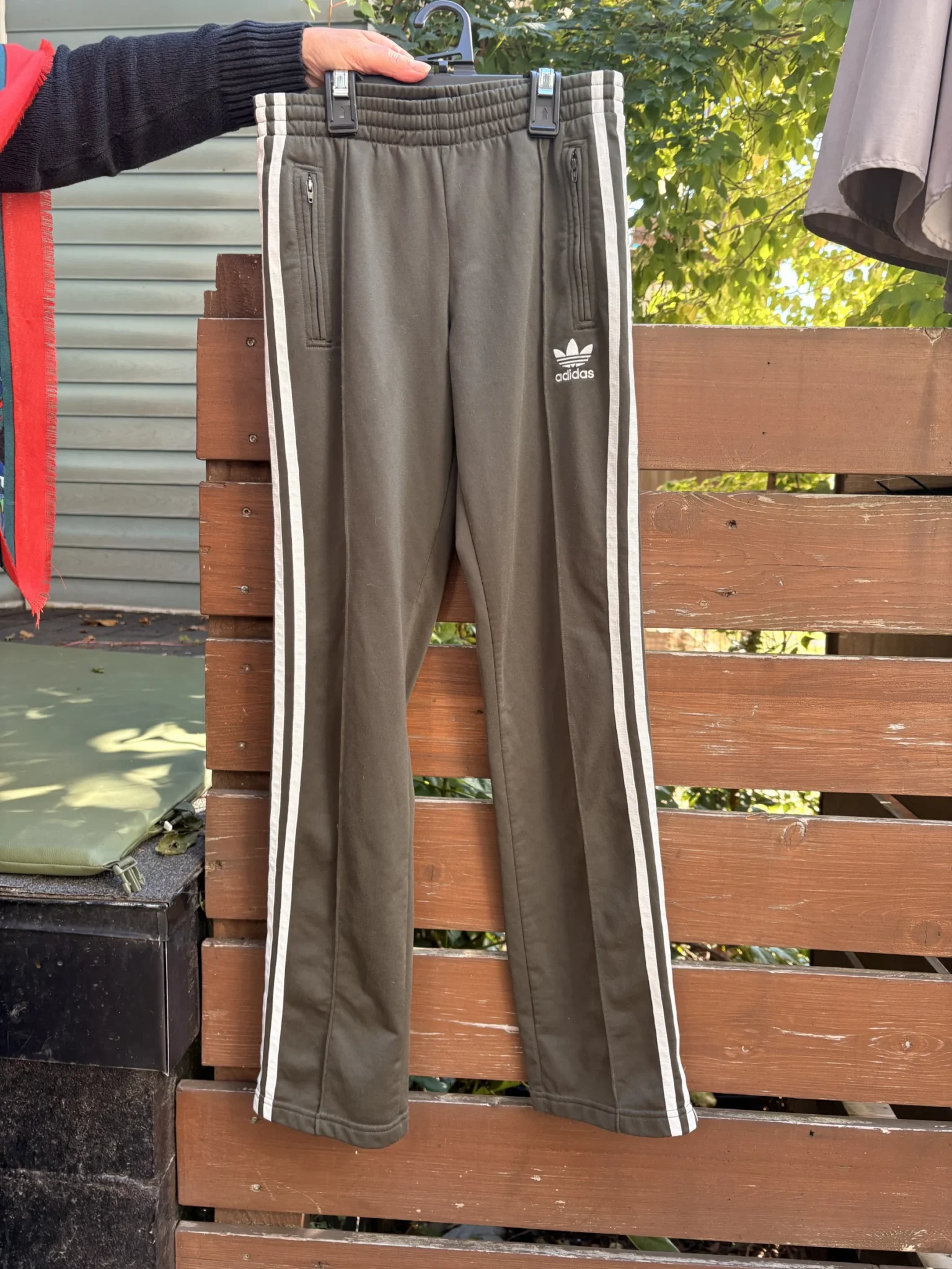 Image for Pantalon Adidas 3 bandes - Vert Kaki